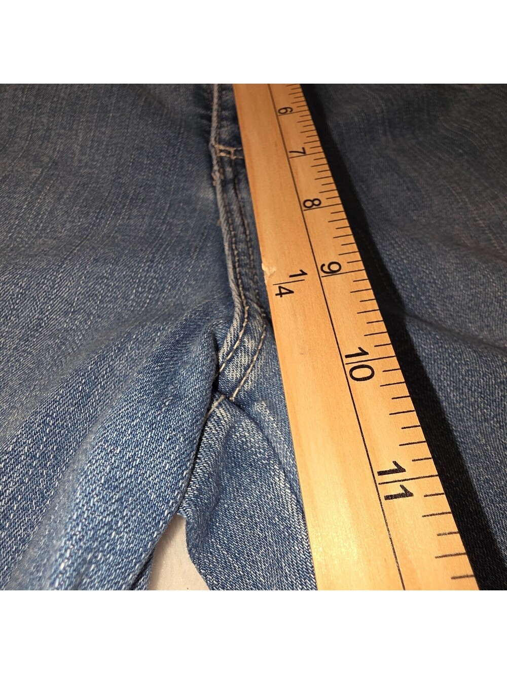 Lee Classic Fit Womens Medium Blue Denim Jeans Size 8 - Picture 10 of 11